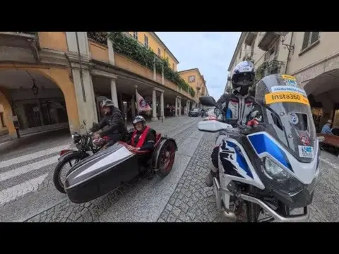 Motofestival a Fossano (CN)  su HONDA AFRICA TWIN video INSTA360 X5  dal 13-14/09/2025 by MOTO.IT