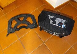 PORTAPACCHI ISOTTA IN ALLUMINIO E BORSA PER MOTO B