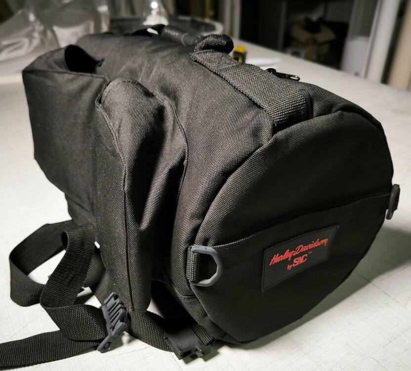 set di due borse nylon Harley Davidson originali c Harley-Davidson (4)