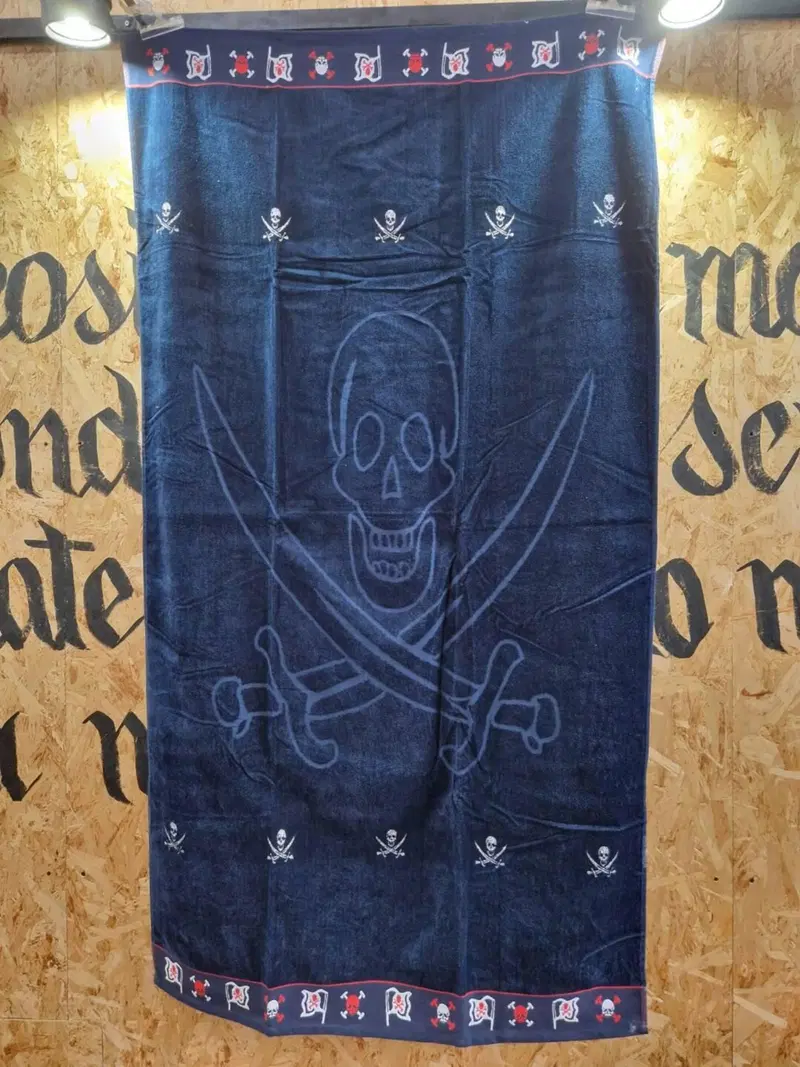 Telo mare in spugna Charro 100% cotone Blu 90x170