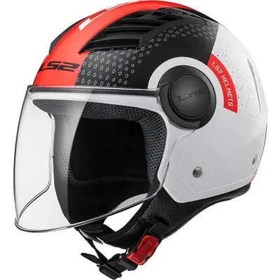AIRFLOW CONDOR white/black/red LS2