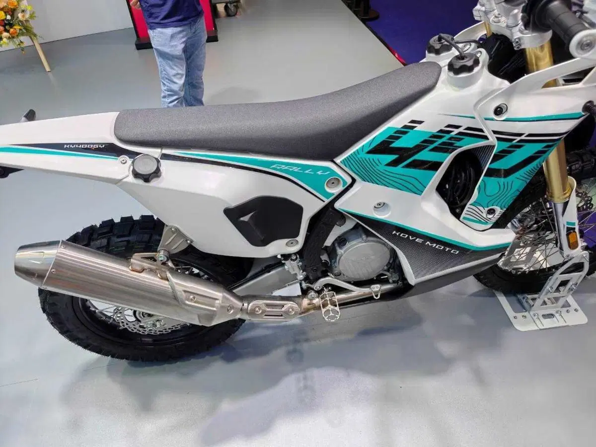 Kove 450 Rally: spunta un nuovo esemplare... ma non per l'Italia [GALLERY]