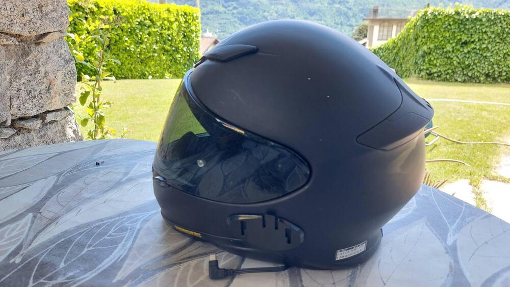 Casco integrale SHOEI NXR colore nero matt + inter (5)