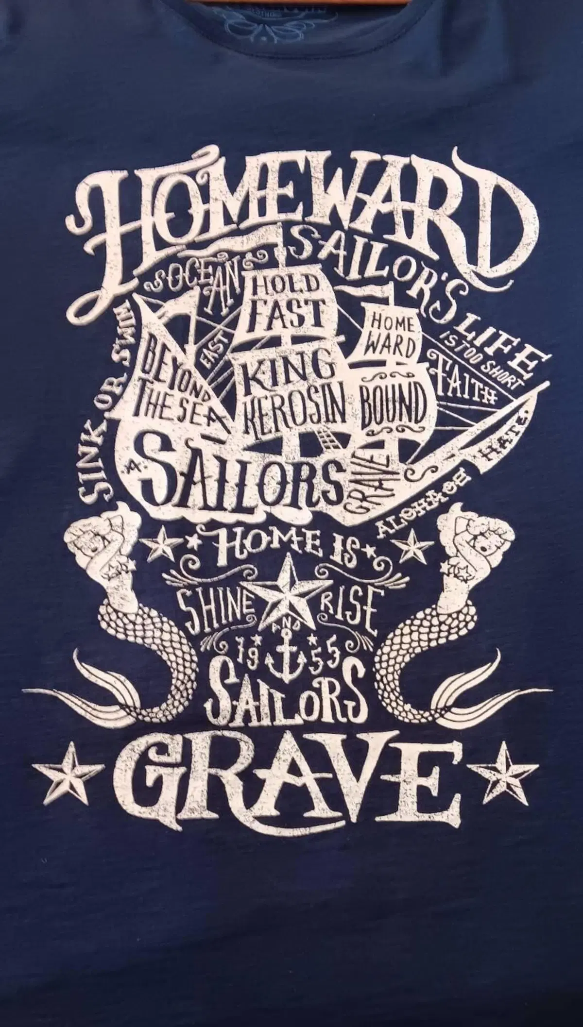 T-SHIRT KING KEROSIN SAILORS GRAVE Taglia XL Color (2)