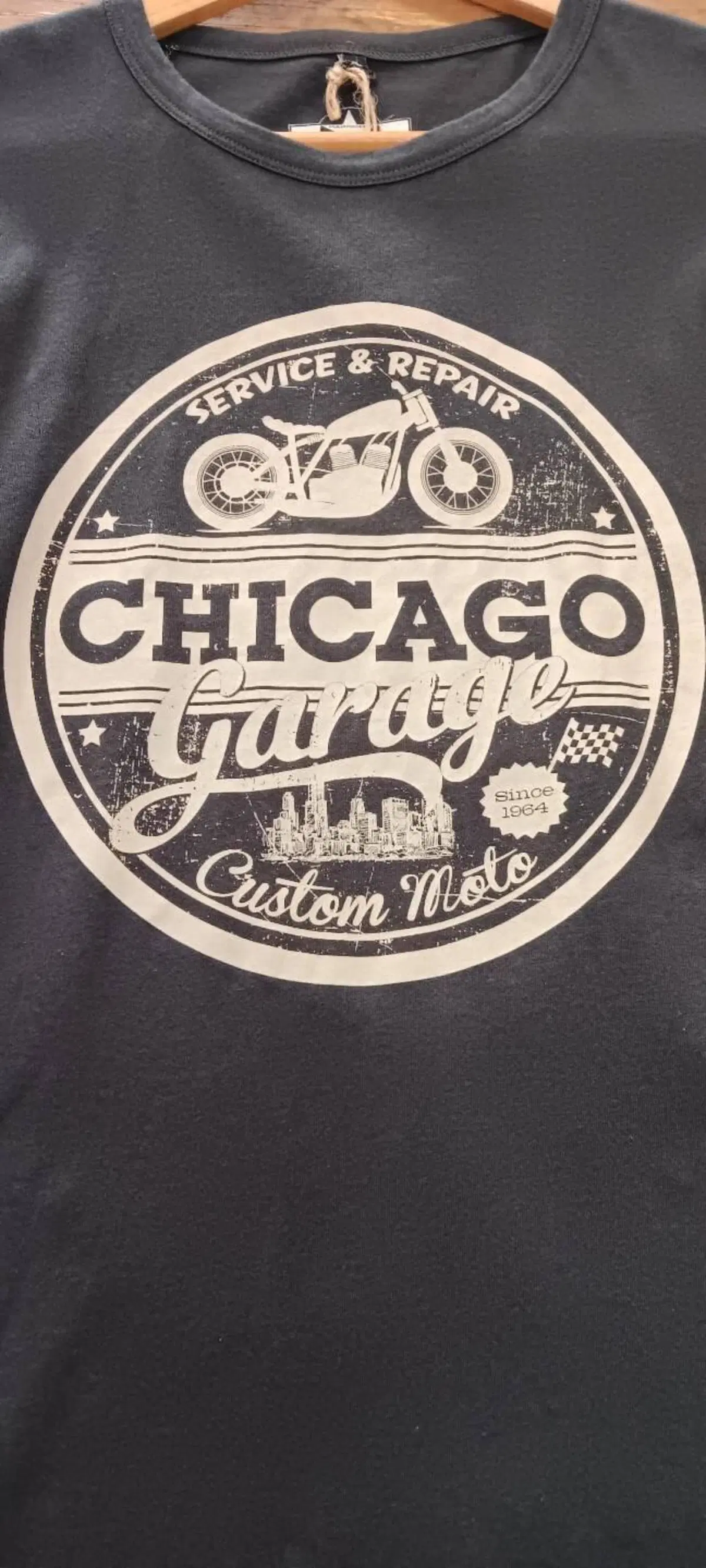 T-SHIRT HARISSON GARAGE SPIRIT Chicago Garage Tagl (2)