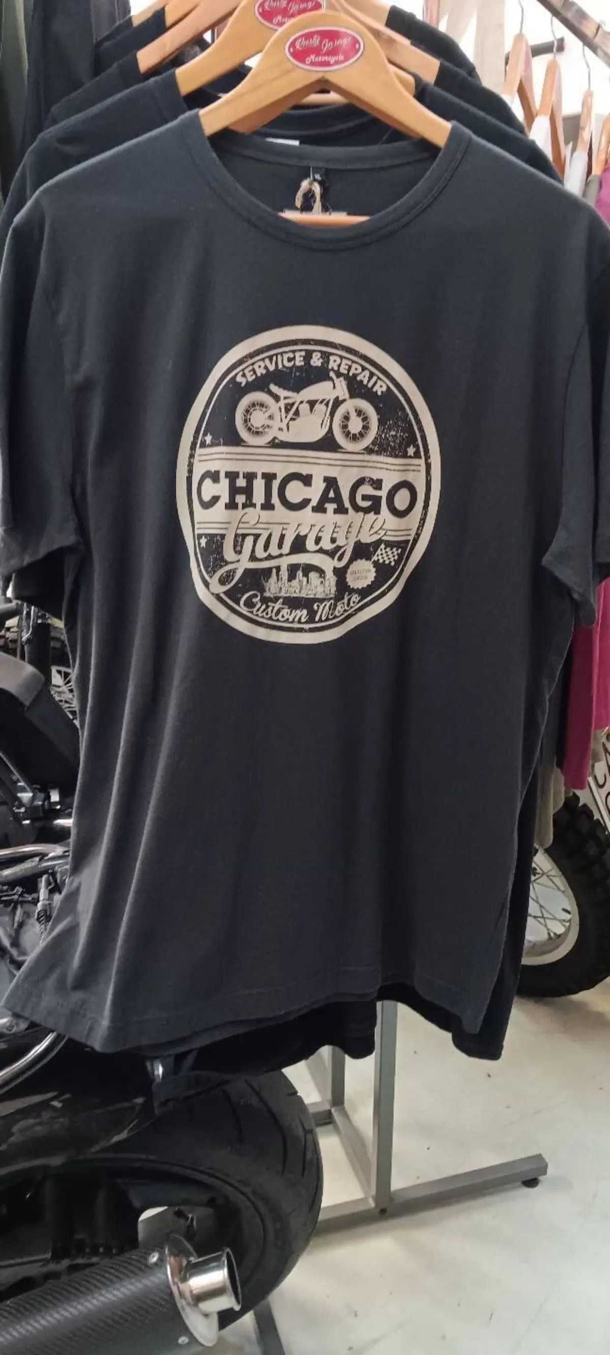 T-SHIRT HARISSON GARAGE SPIRIT Chicago Garage Tagl