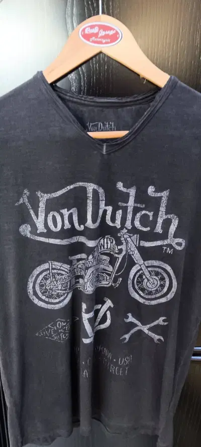 T-SHIRT VON DUTCH POWER Taglia S Colore Grigio