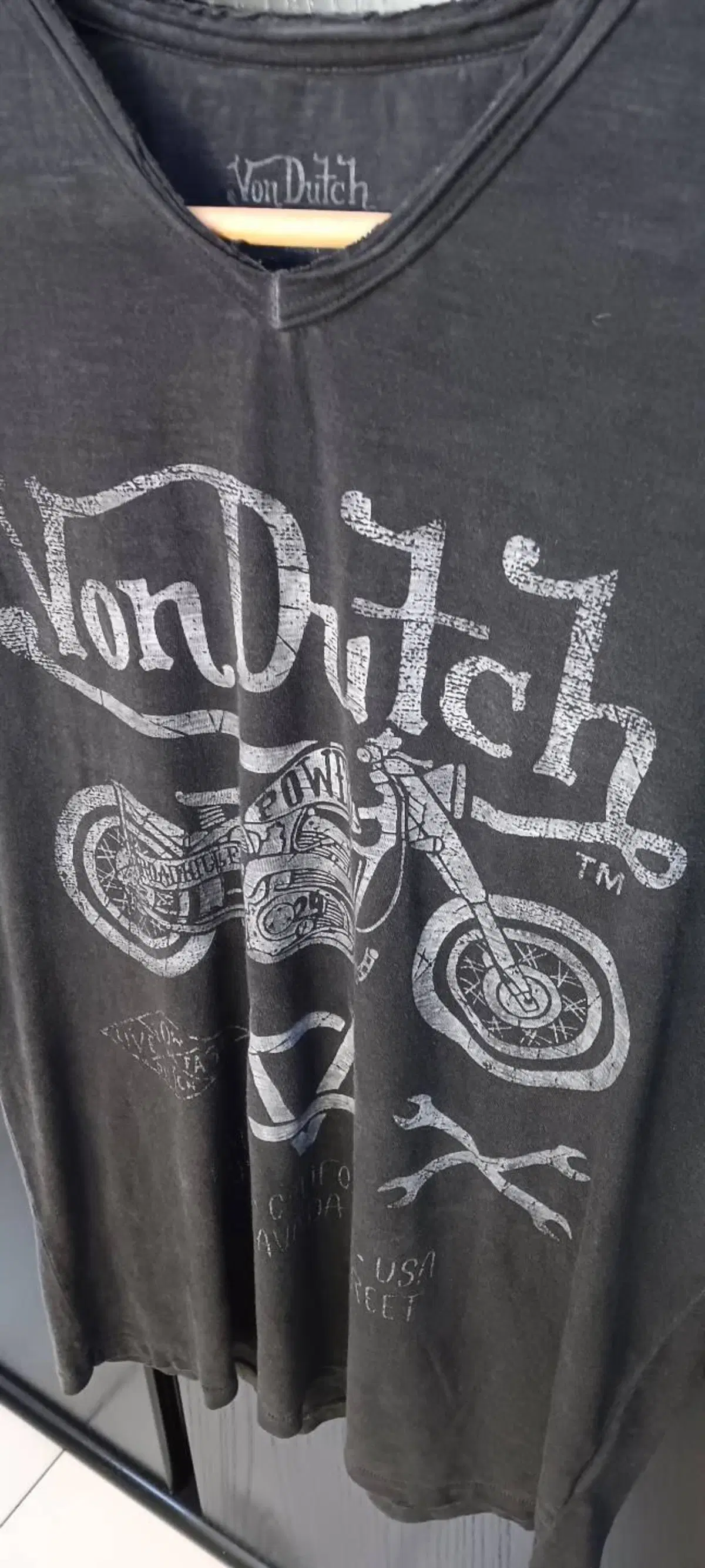 T-SHIRT VON DUTCH POWER Taglia S Colore Grigio (5)