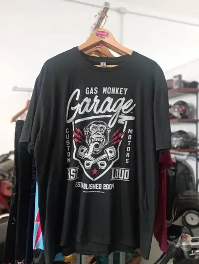 T-SHIRT GAS MONKEY GARAGE FAST 'N LOUD Taglia XL C