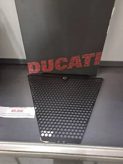 Griglia protettiva in alluminio per radiatore olio Ducati