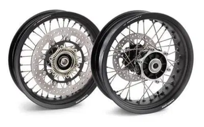 SET CERCHI LEGA VIT/SVART 701 HUSQVRANA Husqvarna