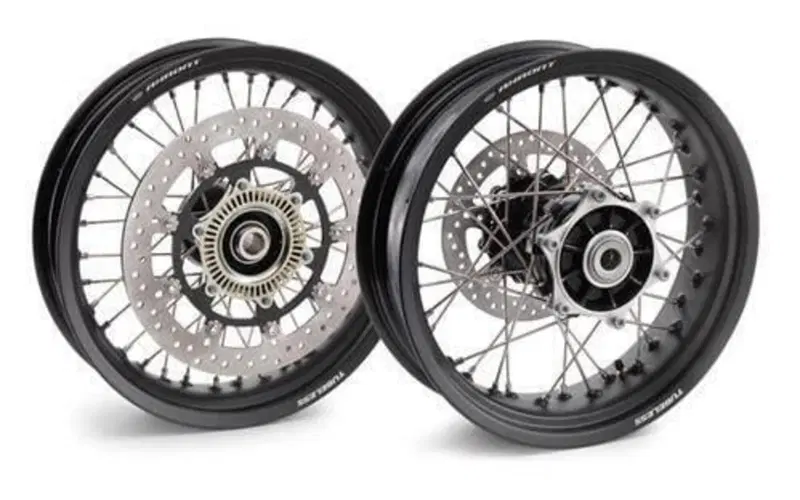 SET CERCHI LEGA VIT/SVART 701 HUSQVRANA Husqvarna