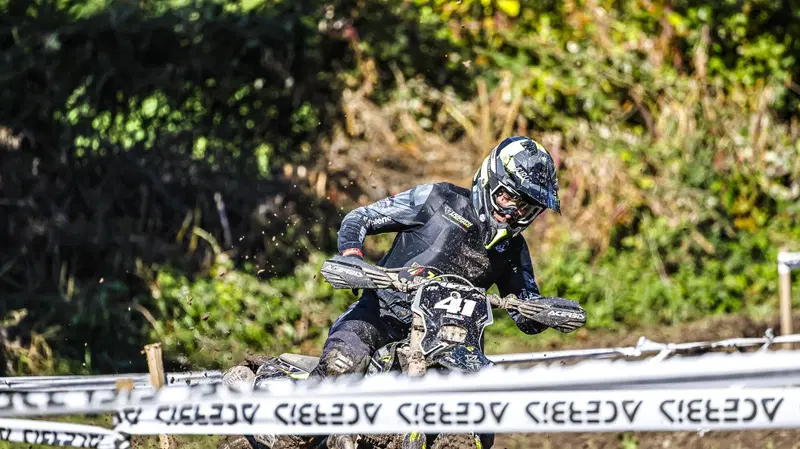 Lesiardo in action nel Cross Test