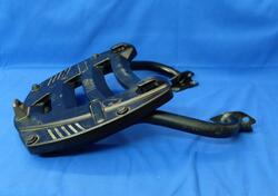 PORTAPACCHI HONDA VFR 800 98/02 CON PIASTRA GIVI