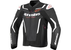 Giacca Moto Pelle Alpinestars GP Force V2 Nero Bia