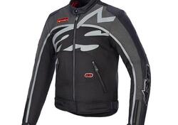 Giacca Moto Alpinestars Axton Nero Grigio