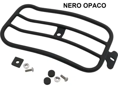 Portapacchi nero opaco per monoposto per Dyna Low 