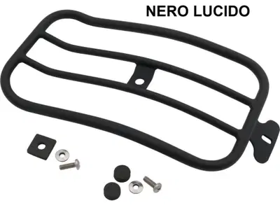 Portapacchi nero lucido per monoposto per Dyna Low 