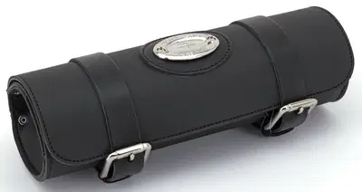 Borsa Porta atrezzi in pelle nera Longride 