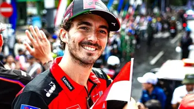 MotoGP 2025. GP dell'Indonesia. Pecco Bagnaia: "Se ho provato la moto di Morbidelli a Misano? Non confermo"