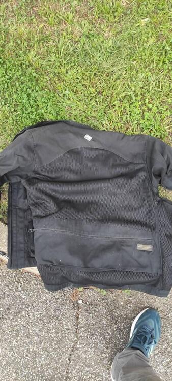 Giacca traforata nera tg L Tucano Urbano