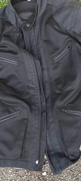 Giacca traforata nera tg L Tucano Urbano (5)