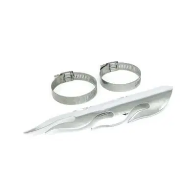 PARACALORE SCARICO 20cm UNIVERSAL FLAMED HEAT SHIE MCS