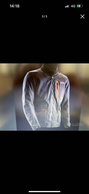 Vendo giacca in cordura KTM