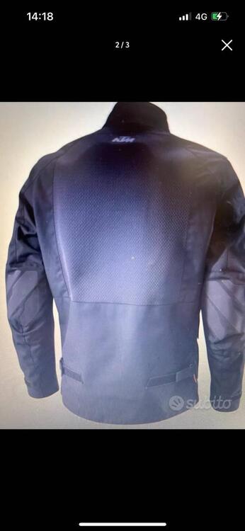 Vendo giacca in cordura KTM (2)