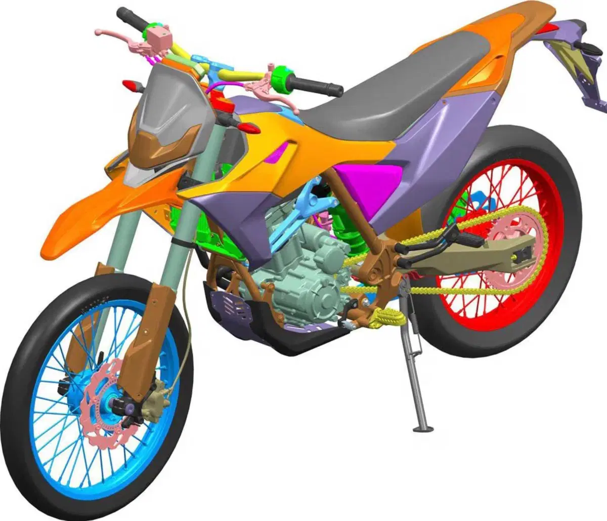 Moto Morini al lavoro per nuove monocilindriche da off-road [GALLERY] (2)