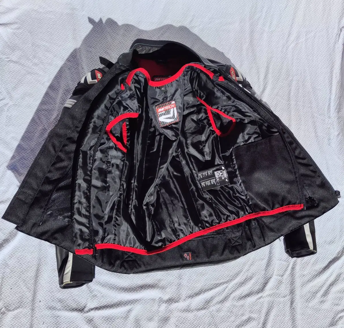 Giacca in pelle MTech MKGP TG 46 (3)