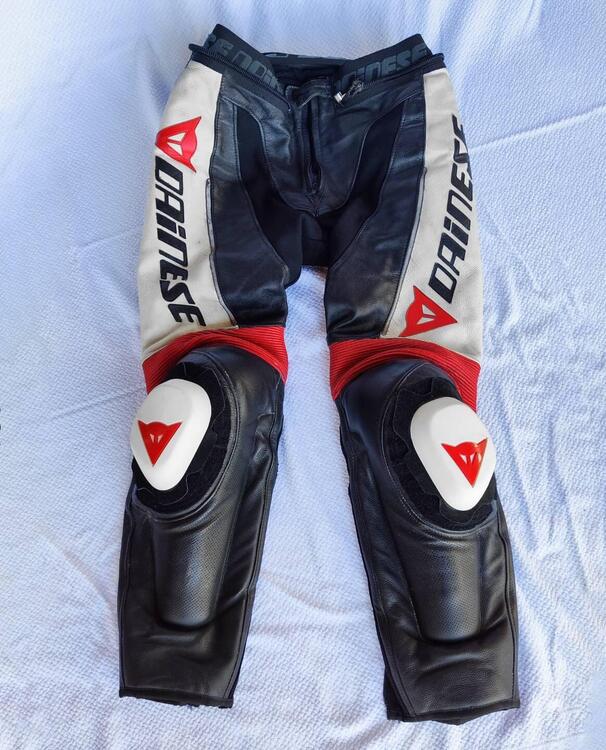 Tuta Dainese in pelle divisibile: Giacca + Pantalo (4)
