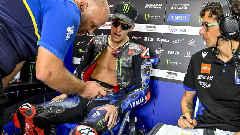 MotoGP 2025. GP dell'Indonesia. Fabio Quartararo: "Non &egrave; normale vedere Marc Marquez cadere due volte e le Ducati fuori dal Q2"