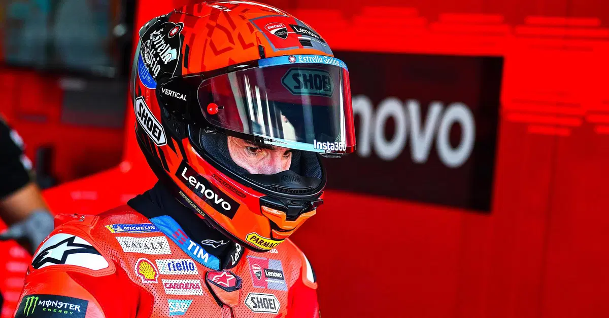 MotoGP 2025. GP dell'Indonesia. Marc Marquez: "Non vincer&ograve; n&eacute; domani, n&eacute; domenica, podio? Improbabile"