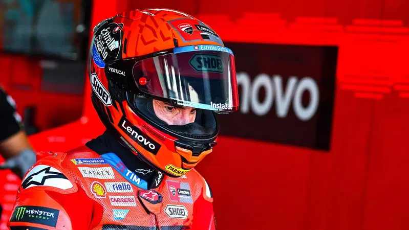 MotoGP 2025. GP dell'Indonesia. Marc Marquez: "Non vincer&ograve; n&eacute; domani, n&eacute; domenica, podio? Improbabile"