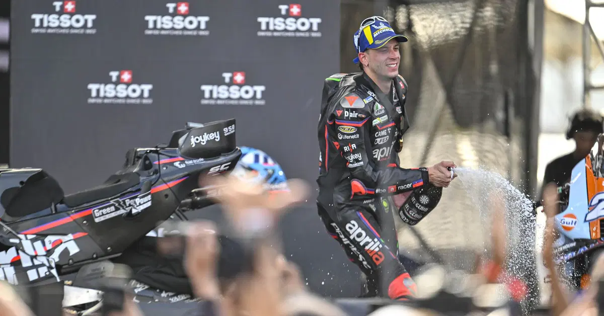 MotoGP 2025. GP dell'Indonesia. Marco Bezzecchi: "Ho rischiato tutto per stare l&agrave;"