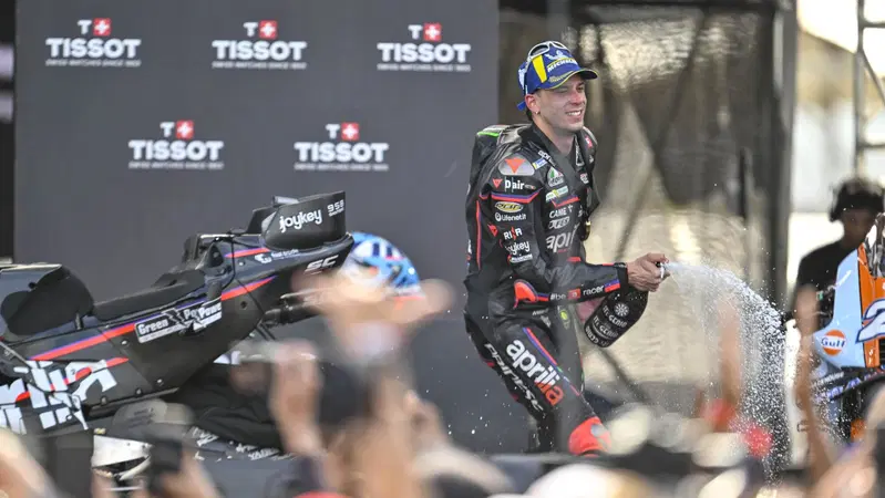 MotoGP 2025. GP dell'Indonesia. Marco Bezzecchi: "Ho rischiato tutto per stare l&agrave;"