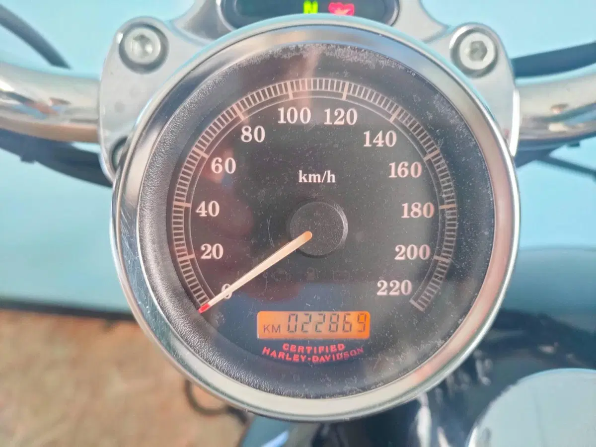 Harley-Davidson 883 Custom (2006 - 07) - XL 883C (7)