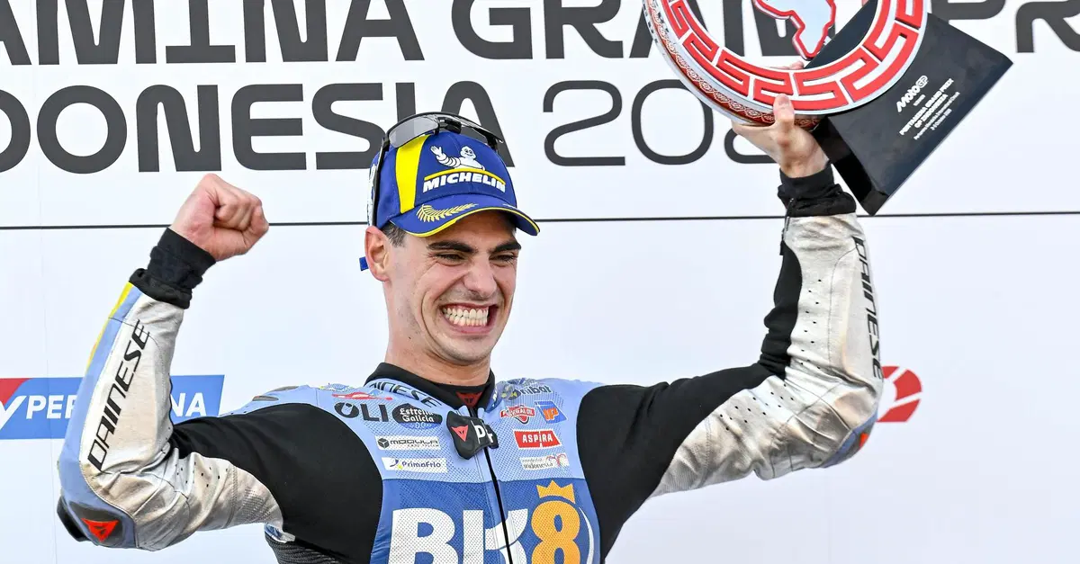 MotoGP 2025. GP dell'Indonesia. Fermin Aldeguer: "Vincere d&agrave; motivazione per credere di pi&ugrave; in me, in tanti non se lo aspettavano"