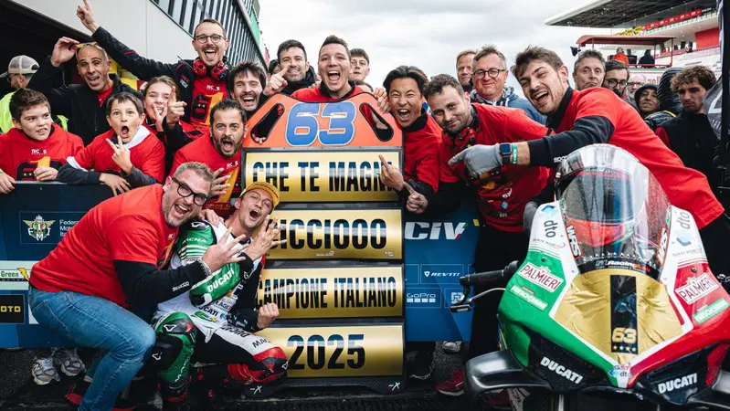 Dunlop CIV 2025, Davide Stirpe Campione Italiano Production Bike: "Sapevo di avere il potenziale"