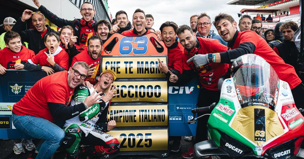Dunlop CIV 2025, Davide Stirpe Campione Italiano Production Bike: "Sapevo di avere il potenziale"