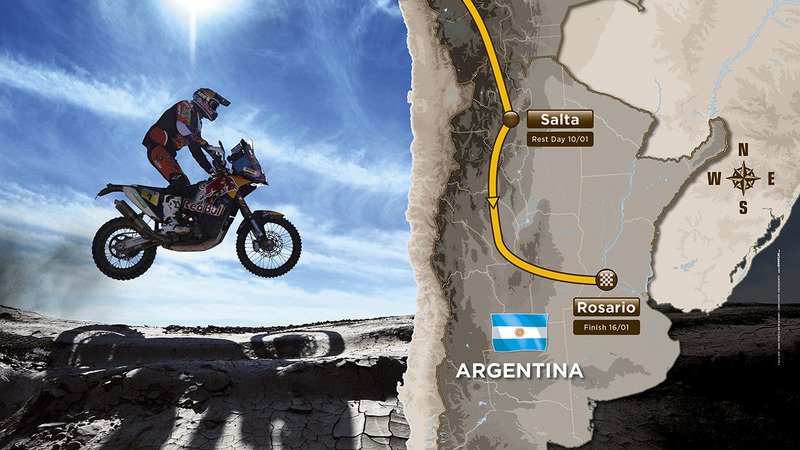 Dakar 2016. Et Voil&agrave;: Per&ugrave;-Bolivia-Argentina!
