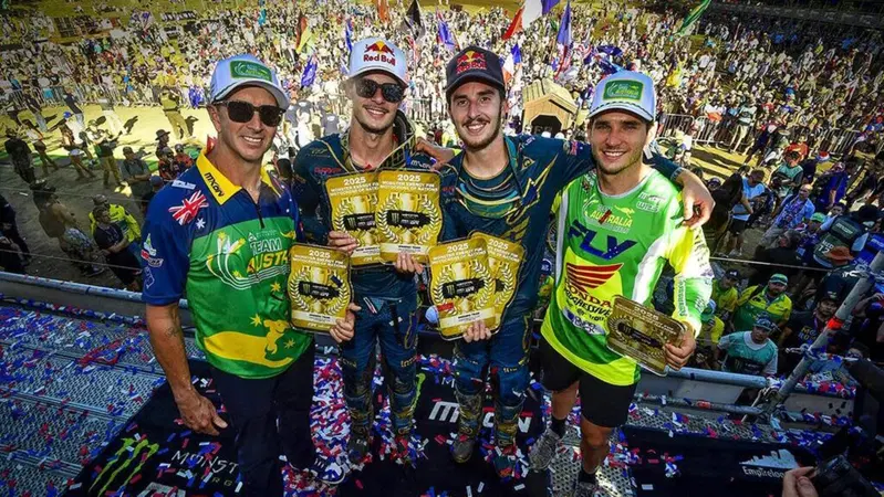 Motocross delle Nazioni 2025: trionfa l'Australia davanti a USA e Francia. L'Italia conclude al sesto posto [VIDEO]