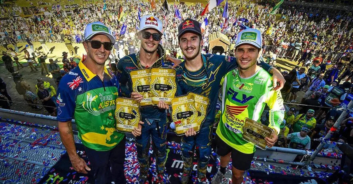 Motocross delle Nazioni 2025: trionfa l'Australia davanti a USA e Francia. L'Italia conclude al sesto posto [VIDEO]
