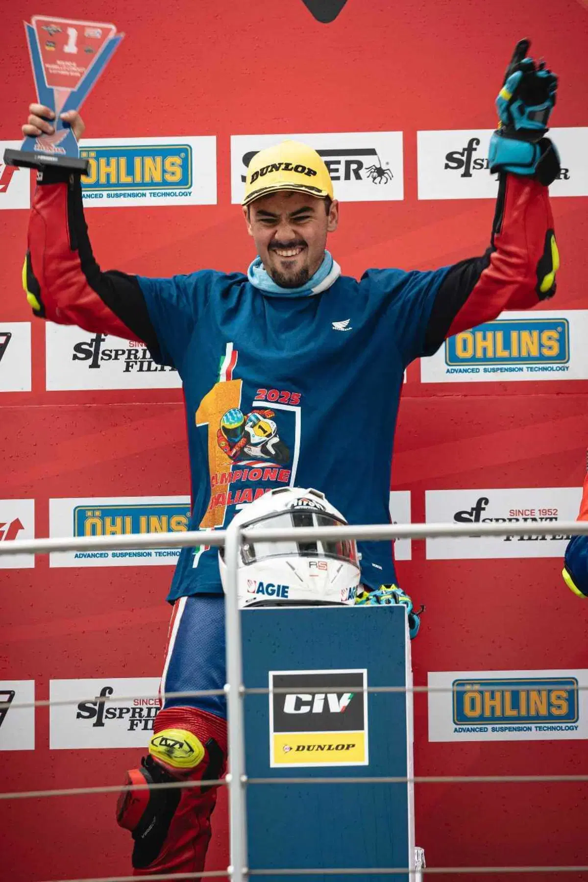 Michel Agazzi conquista il titolo della Pro Honda CBR600RR Cup by Improve 2025 (2)