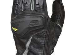 Guanti moto in pelle estivi Macna Ozone nero