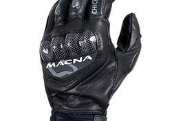 Guanti moto pelle estivi Macna Chicane Nero