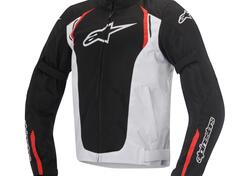 Giacca moto Alpinestars Ast Air TX nero bianco ros