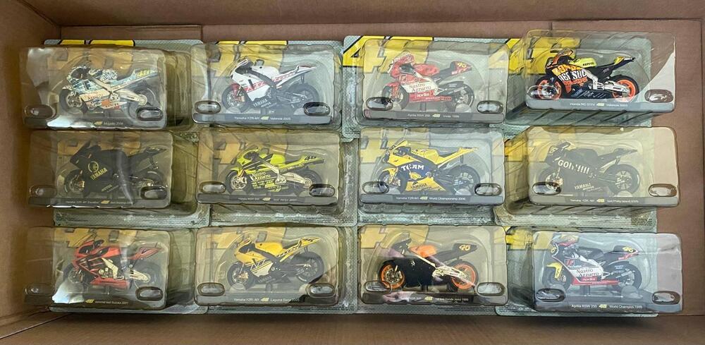 COLLEZIONE MODELLINI MOTO VALENTINO ROSSI Yamaha (2)