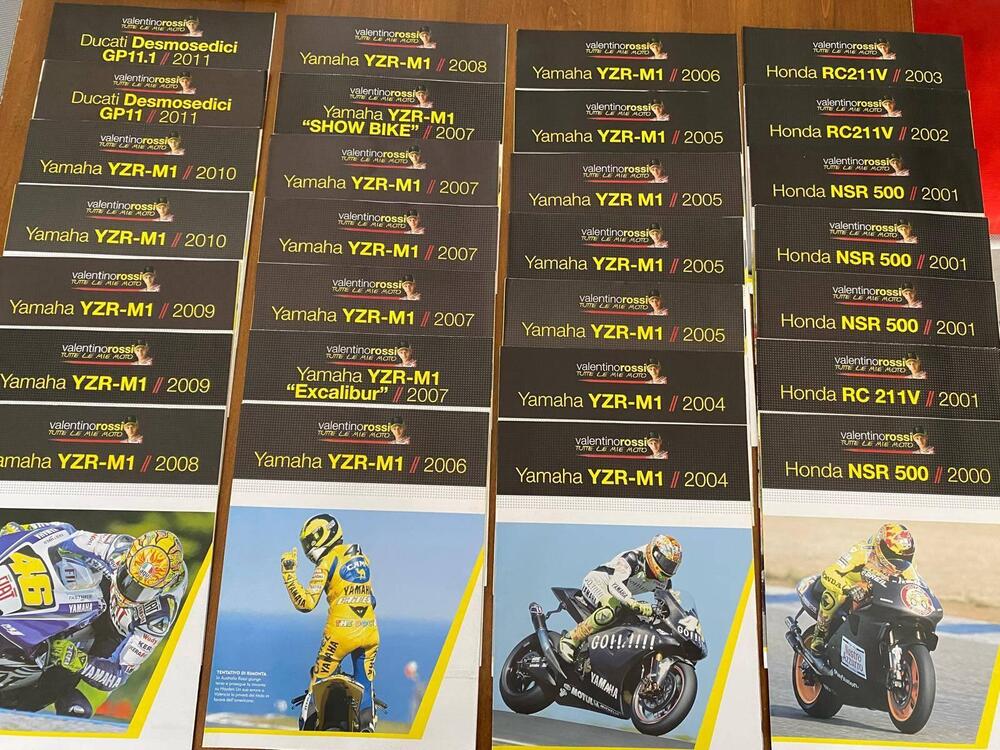 COLLEZIONE MODELLINI MOTO VALENTINO ROSSI Yamaha (5)